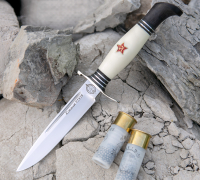 Финка НКВД из кованой стали 95Х18 koval-knife.shop